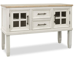 Quill Dining Server with Storage & Drawers, 56