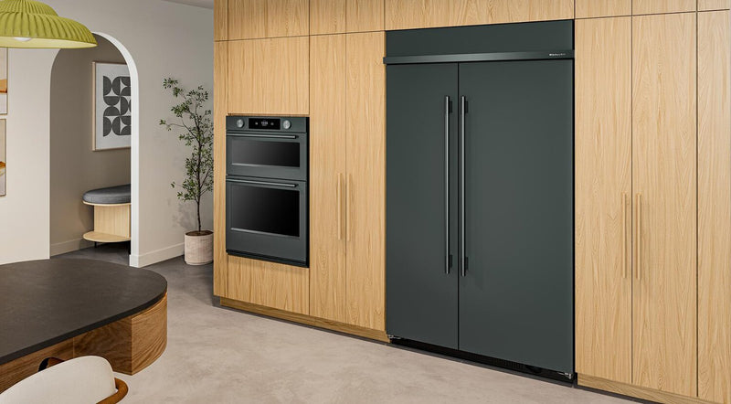 Kitchenaid 48\" 29.4 Cu. Ft. Built-In Side-by-Side Refrigerator – Juniper - KBSN748SJP