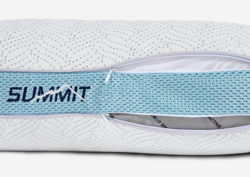 Bedgear Summit 1.0 Performance Queen Pillow – Stomach Sleeper