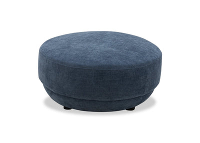 Davvero Ottoman - Navy  | Pouf Davvero - bleu marine