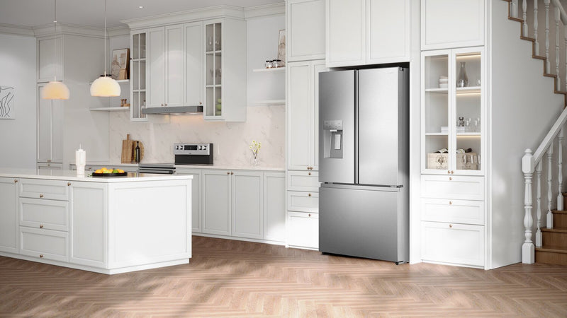 Hisense 36\" 30 Cu. Ft. French Door Refrigerator – Fingerprint Resistant Stainless Steel HRF300P7DSE