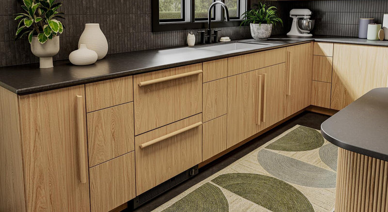 KitchenAid 24\" 5.7 Cu. Ft. Undercounter Double-Drawer Refrigerator/Freezer – Panel Ready - KUCT524SPA