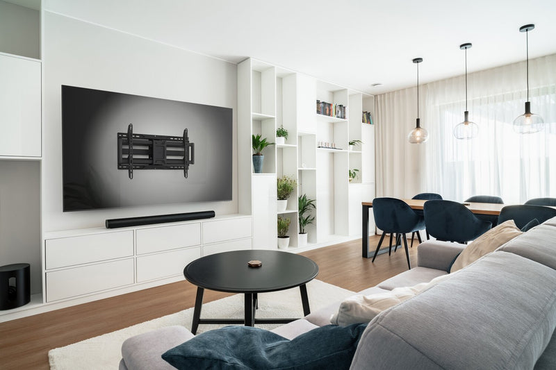 Seneca SDA51 Full Motion Dual Stud TV Mount for 40\" to 90\" TVs – Black