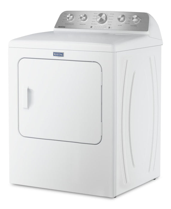 Maytag 5.4 Cu Ft. Top Load Agitator Washer and 7.0 Cu. Ft. Pet Pro Electric Dryer – White - MATL56WW