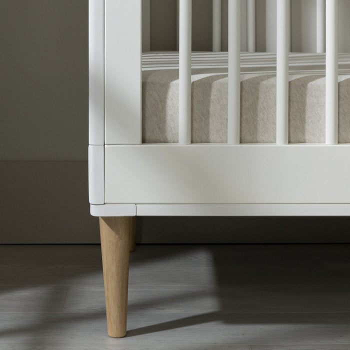 Josie Convertible Crib - White