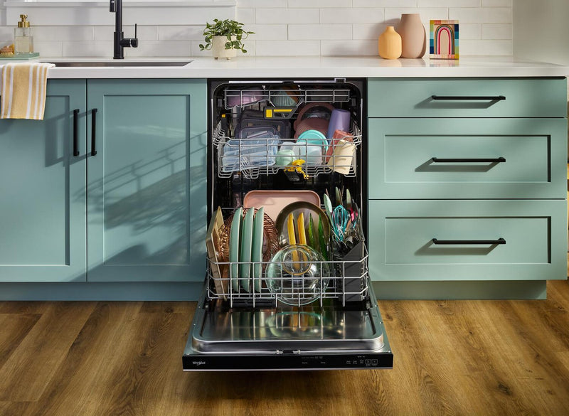 Whirlpool 24\" Top Control Dishwasher - Fingerprint Resistant Stainless Steel - WDPS8024SZ