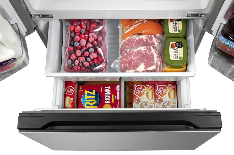 Hamilton Beach 17.7 Cu. Ft. French Door Refrigerator – Silver - HBF1772-NL 