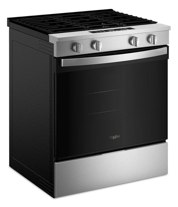 Whirlpool 30\" 5 Cu. Ft. Smart Gas Range - Stainless Steel - WSGS3330TS