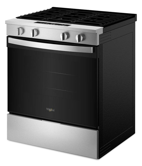 Whirlpool 30\" 5 Cu. Ft. Smart Gas Range - Stainless Steel - WSGS3330TS