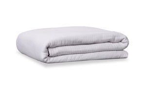 Veranda & Grove 4-Layer Queen Cotton Blanket - Grey