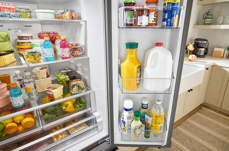 Whirlpool 36\" 30 Cu. Ft. French-Door Refrigerator with Dual Ice Makers - White - WRFF3736SW