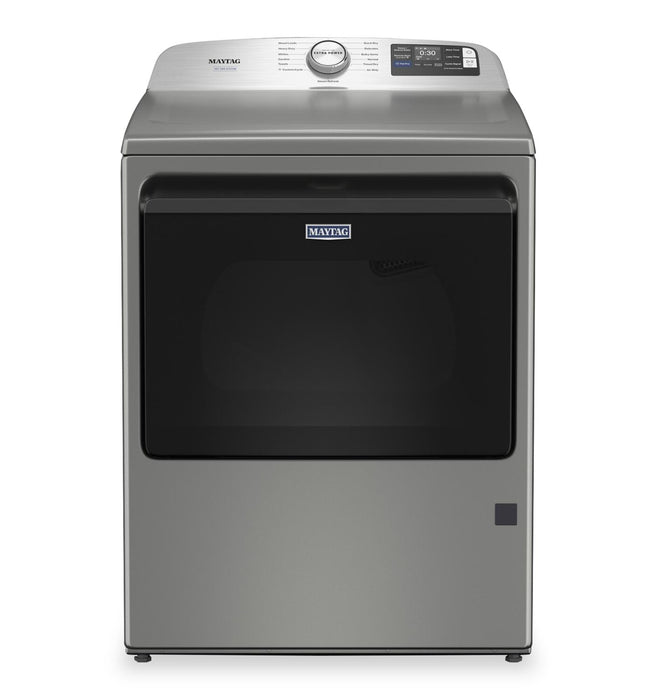 Maytag 6.0 Cu. Ft. Pet Pro Top-Load Washer and 7.4 Cu. Ft. Gas Dryer- Radiant Silver - MATL72GS 