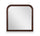 Marco Bedroom Dresser Mirror - Cherry Brown