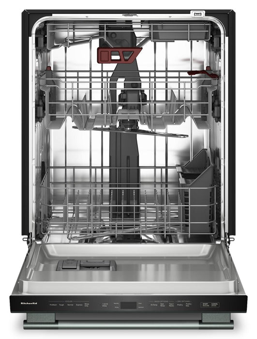 KitchenAid 24\" 41 dBA Dishwasher with Third Level Jet Rack – Juniper - KDTS324SJP