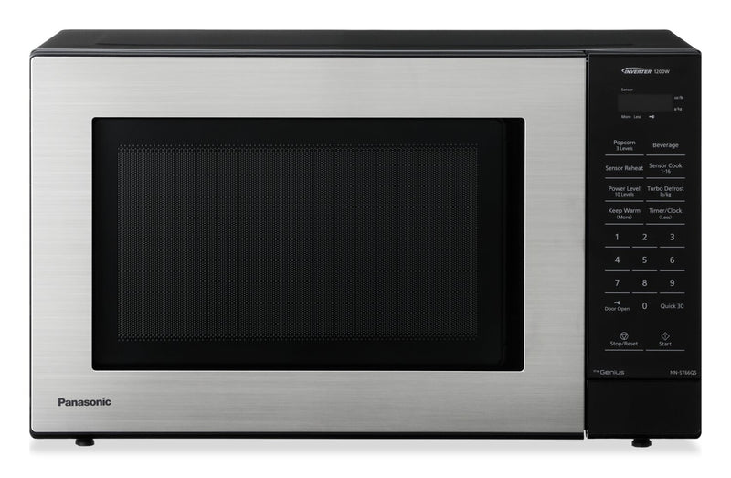 Panasonic 1.2 Cu. Ft. Countertop Microwave Oven – Black - NNST66QSC