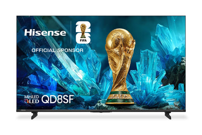 HISENSE 75" QD8SF Hi-QLED Mini-LED 4K Smart Fire TV (75QD8SF) – 2026 Model | Téléviseur intelligent Hi-QLED Mini DEL HISENSE QD8SF 4K de 75 po avec Fire TV (75QD8SF) - modèle 2026