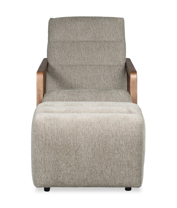 Cove 28\" Chenille Fabric Accent Chair – Green 