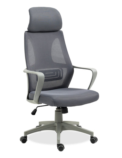 Bennet 24.4" Adjustable Mesh Office Chair – Grey | Chaise de bureau réglable Bennet de 24.4 po en mailles - grise