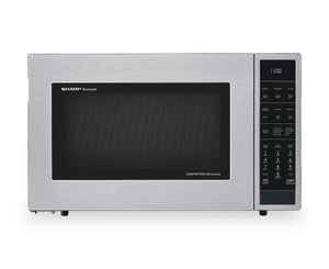 Sharp 1.5 Cu. Ft. Carousel® Countertop Microwave Oven - Stainless Steel - SMC1585KS