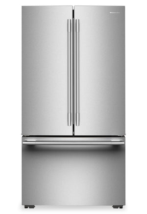 KitchenAid Counter-Depth French Door Refrigerator with Internal Water Dispenser – Stainless Steel - KRFC336SPS