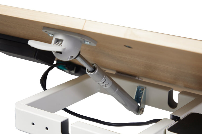 Aaron 26.77\" Portable Lift-Top Office Desk with Adjustable Height - Oak