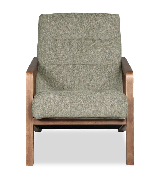 Cove 28\" Chenille Fabric Accent Chair – Olive