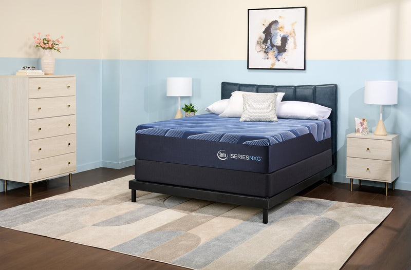 Serta® iSeries NXG1400 Luxury Tight Top Plush Queen Mattress Set