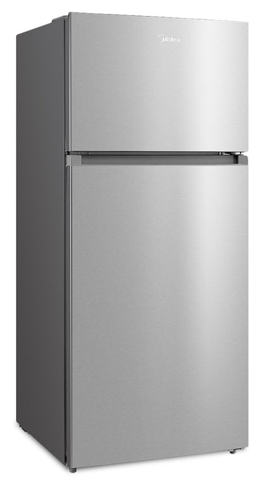 Midea 27.5” 16 Cu. Ft. Top Mount Freezer Refrigerator – Stainless Steel - MRT16D2BST