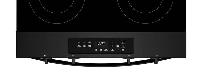 Whirlpool 30\" 5.3 Cu. Ft. Electric Smart Range with No Preheat Mode – Black - YWSES3330TB