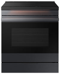 Samsung 6.3 Cu. Ft. Smart Induction Slide In Range with Air Sous Vide - Matte Black - NSI6DG9500MTAC 