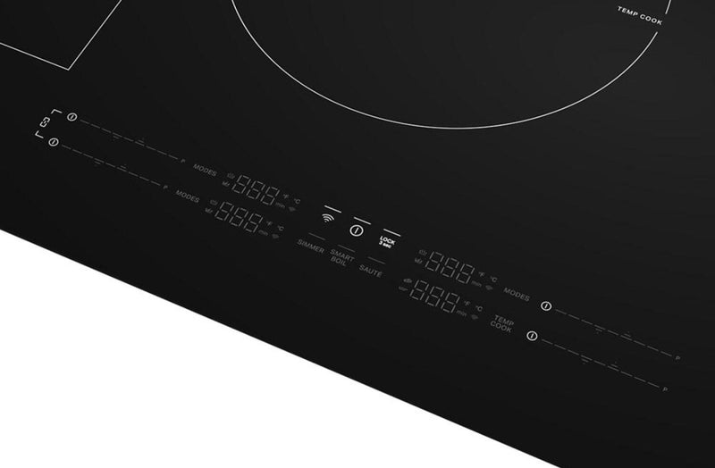 Whirlpool 30\" 4-Element Induction Cooktop - Black - WCIT7530SB