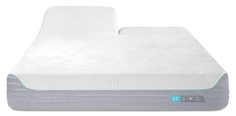BEDGEAR S7 Split Head Smooth Top Plush Queen Mattress