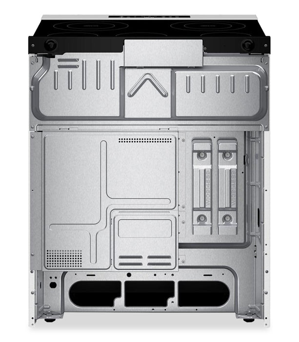 Whirlpool 30\" 5.3 Cu. Ft. Smart Electric Range with Air Cooking - White - YWSES4530TW