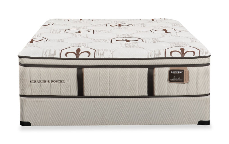 Stearns & Foster® Burnley Luxury Pillowtop Medium Full Mattress Set