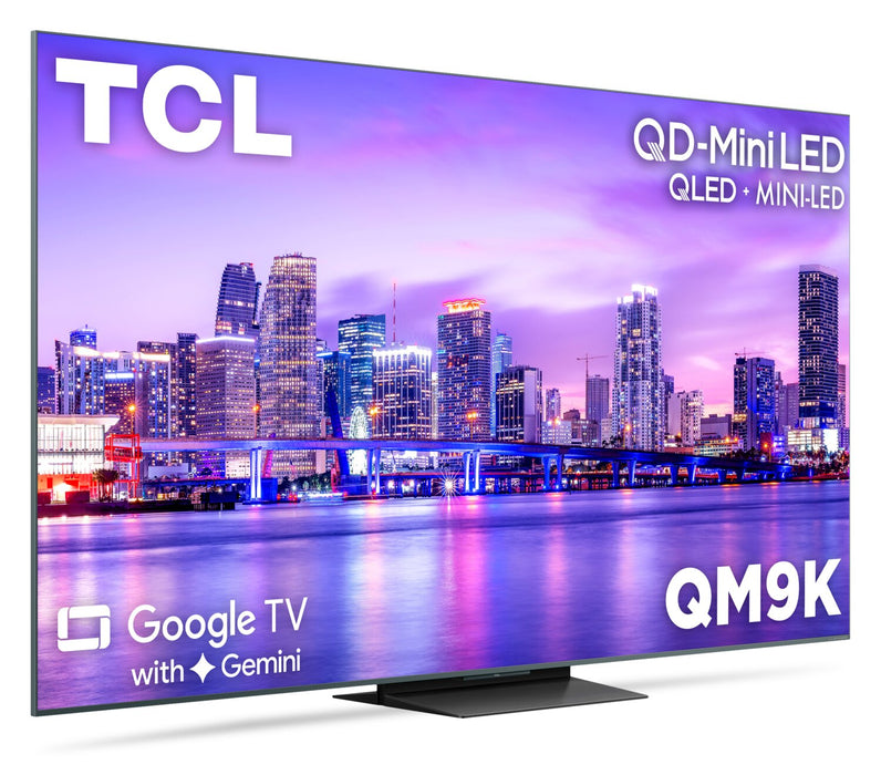 TCL 75\" QM9K QLED QD Mini-LED 4K UHD Smart Google TV (75QM9K)