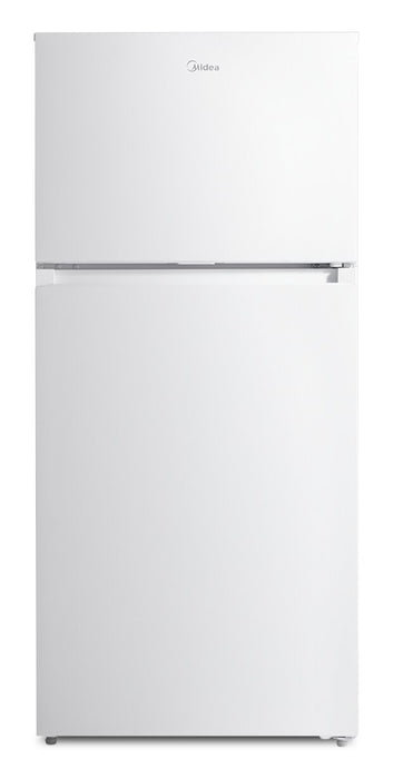 Midea 27.5” 16 Cu. Ft. Top Mount Freezer Refrigerator – White - MRT16D2BWW