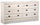 ["Yorkdale Bedroom 6-Drawer Dresser, 61.4##PACKAGEDETAILSquot;W x 32.3##PACKAGEDETAILSquot;H, Made in Canada - White"]