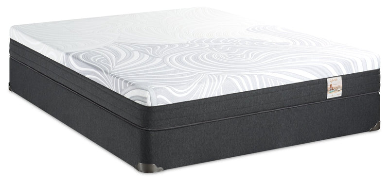 Springwall Spa 8 Firm Smooth Top Twin Mattress in a Box Set