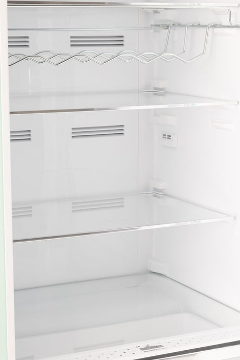 Unique Classic Retro 24\" 11 Cu Ft. Top Freezer Refrigerator – Ocean Mist Turquoise - UNQ-310L T TM