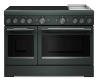 KitchenAid 6.3 Cu. Ft. Induction Freestanding Range with Griddle – Juniper - KFID948SJP 