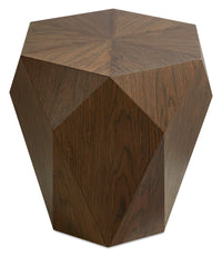 Dawson 19” Modern End Table - Light Brown 