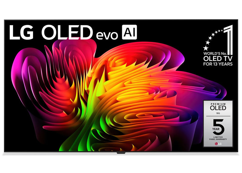 LG 83\" W6 OLED Evo AI 4K Smart TV (OLED83W6PUA.ACC) – 2026 Model