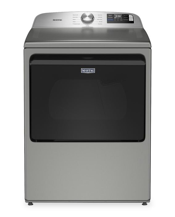 Maytag 6.0 Cu. Ft. Smart Top-Load Washer and 7.4 Cu. Ft. Electric Dryer - Radiant Silver