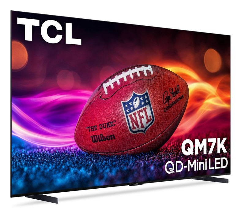 TCL 115\" QM7K QD Mini-LED QLED 4K UHD Smart Google TV (115QM7K) - 2025 Model