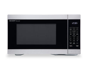 Sharp 1.1 Cu. Ft. Carousel® Countertop Microwave - Stainless Steel - SMC1162KSC