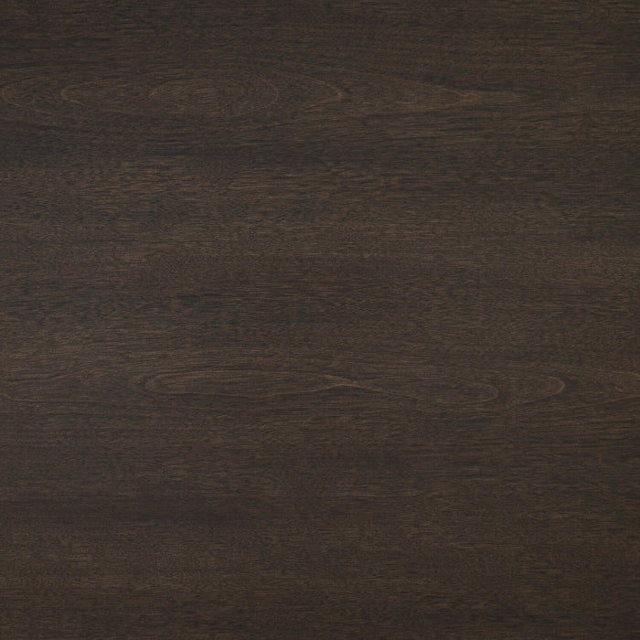 Neeva 24\" Modern Round End Table - Dark Brown Birch