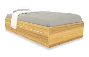 Riley Twin Mates Bed – Natural