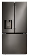LG 33\" 25 Cu. Ft. 3-Door French Door Refrigerator - PrintProof™ Stainless Steel - LF25H6330D