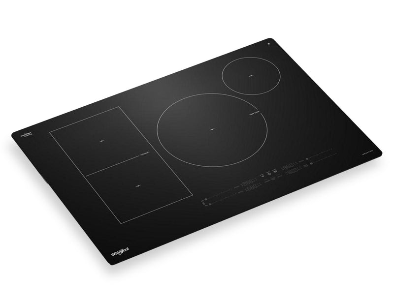 Whirlpool 30\" 4-Element Induction Cooktop - Black - WCIT7530SB