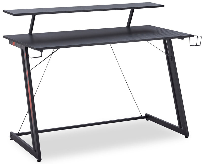 Sparta Gaming Desk - Black